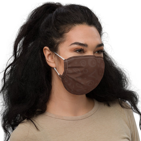 Premium Face Mask - Brown